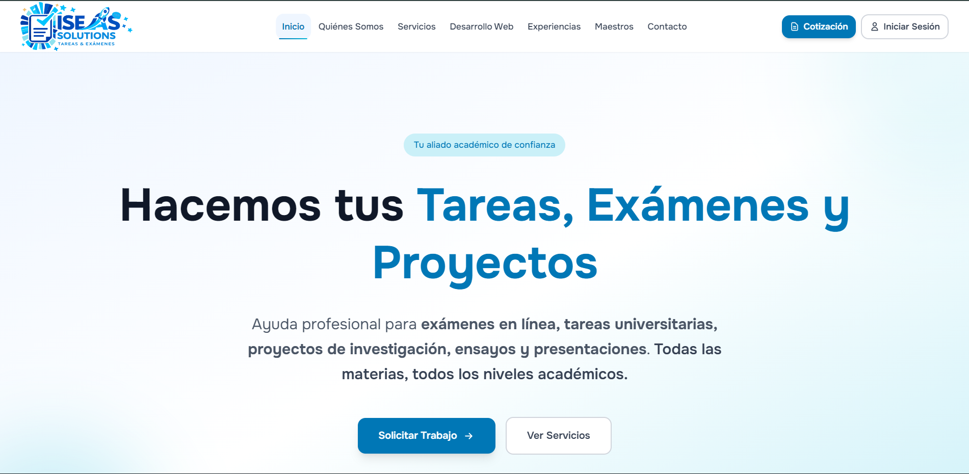 Captura de ISEAS Solutions